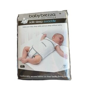 NEW Baby Brezza Safe Sleep Swaddle Blanket for Crib Safety / Secured Sleep 0-6m